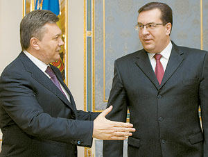 Виктора Януковича и Мариана Лупу